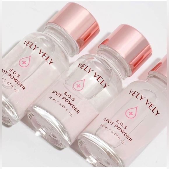 VELY VELY S.O.S Spot Powder - Acne , Blemish Rescue Treatment ( Pack of 2 ) - Picture 3 of 6